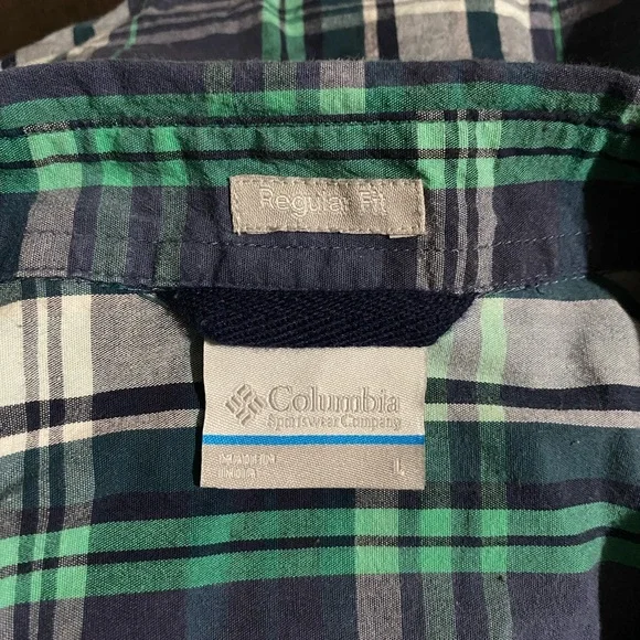 Columbia Sportswear Company Men’s Button Down Short Sleeve Shirt Regular Size L - Picture 12 of 14